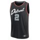 Men's Detroit Pistons Cade Cunningham Fanatics Black Fast Break Jersey - City Edition