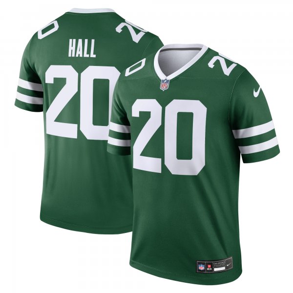 Men's New York Jets Breece Hall Nike Legacy Green Legend Jersey