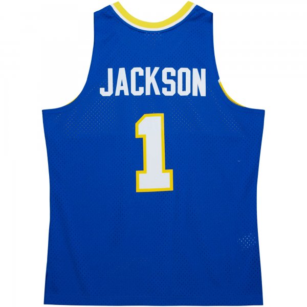 Men's Indiana Pacers Stephen Jackson Mitchell & Ness Royal  2004/05 Hardwood Classics Swingman Jersey