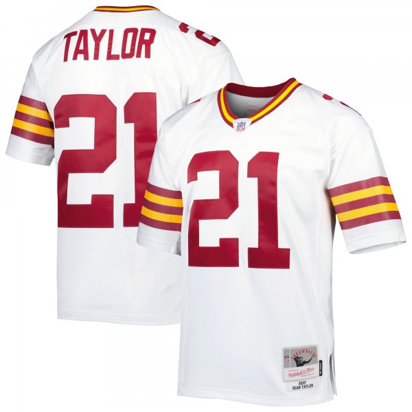 Youth Washington Commanders Sean Taylor Mitchell & Ness White 2007 Retired Player Legacy Jersey