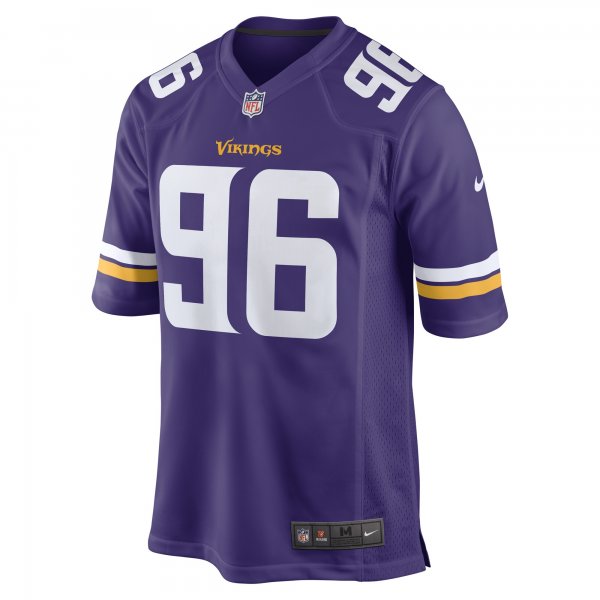 Men's Minnesota Vikings Ross Blacklock Nike Purple Game Player Jersey