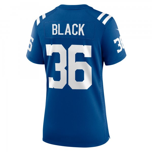 Women's Indianapolis Colts Henry Black Nike  Royal Team Game Jersey