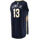 Youth New Orleans Pelicans Kira Lewis Jr. Fanatics Navy Fast Break Replica Jersey - Icon Edition