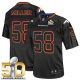 Nike Denver Broncos #58 Von Miller Lights Out Black Super Bowl 50 Youth Stitched NFL Elite Jersey