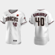 Men's Arizona Diamondbacks #40 Madison Bumgarner 2021 Memorial Day White Flex Base MLB Jersey