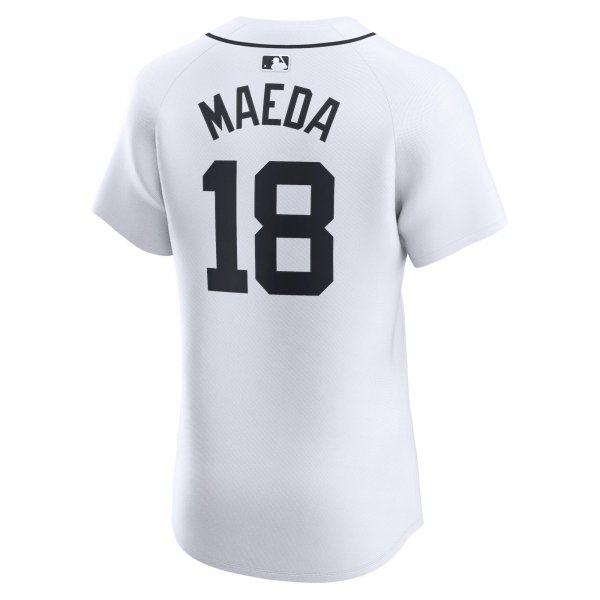 Men's Detroit Tigers Kenta Maeda Nike White Home Elite Player Jersey