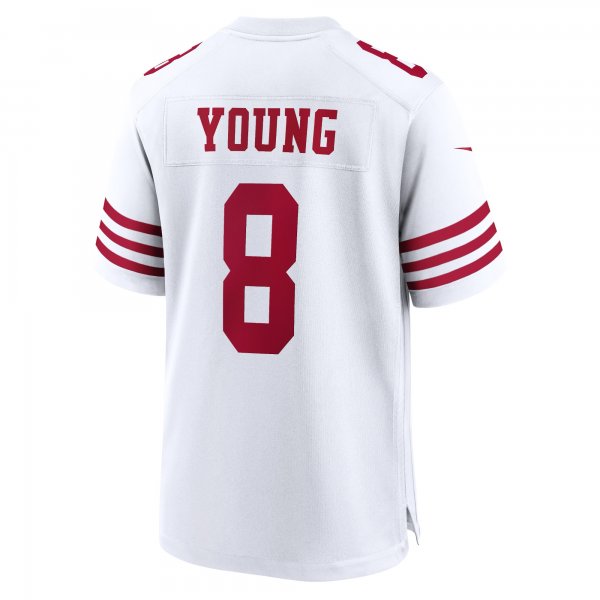 Men's San Francisco 49ers Steve Young Nike White Retired Player Game Jersey