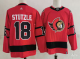 Men's Ottawa Senators #18 Tim Stutzle Red 2021 Retro Stitched NHL Jersey