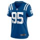 Women's Indianapolis Colts Adetomiwa Adebawore Nike  Royal Team Game Jersey