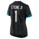 Women's Jacksonville Jaguars Travis Etienne Nike Black Game Jersey