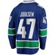 Men's Vancouver Canucks Noah Juulsen Fanatics Blue Home Premier Breakaway Player Jersey