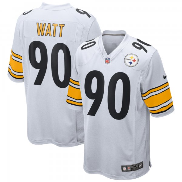 Youth Pittsburgh Steelers T.J. Watt Nike White Game Jersey