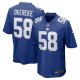 Men's New York Giants #58 Bobby Okereke Nike Royal Game Player Jersey