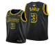 Men's Los Angeles Lakers #3 Anthony Davis 2020 Black Finals Stitched NBA Jersey