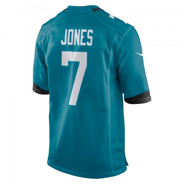 Men's Jacksonville Jaguars Zay Jones Nike Teal Game Jersey