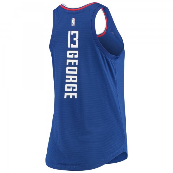 Women's LA Clippers Paul George Fanatics Royal Fast Break Player Movement Jersey Tank Top