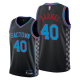 Sacramento Kings #40 Harrison Barnes Black 2020-21 City Edition Sactown Men's Jersey