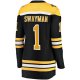 Women's Boston Bruins Jeremy Swayman Fanatics Black Home Breakaway Jersey