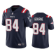 Men's Kendrick Bourne #84 New England Patriots Navy Vapor Limited NFL Jersey