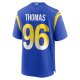 Men's Los Angeles Rams Keir Thomas Nike Royal Game Player Jersey