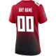 Women's Atlanta Falcons Nike Red Alternate Custom Game Jersey