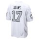 Men's Las Vegas Raiders Davante Adams Nike White Alternate Game Jersey