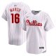 Men's Philadelphia Phillies Brandon Marsh Nike White Home Limited Player Jersey