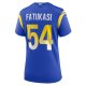 Women's Los Angeles Rams Olakunle Fatukasi Nike  Royal  Game Jersey