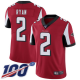 Atlanta Falcons #2 Matt Ryan Red Team Color Men's Stitched NFL 100th Season Vapor Limited Jersey