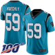 Carolina Panthers #59 Luke Kuechly Blue Men's Stitched NFL Limited Rush 100th Season Jersey