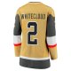 Women's Vegas Golden Knights Zach Whitecloud Fanatics Gold Alternate Breakaway Player Jersey