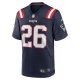 Men's New England Patriots Shaun Wade Nike Navy Game Jersey