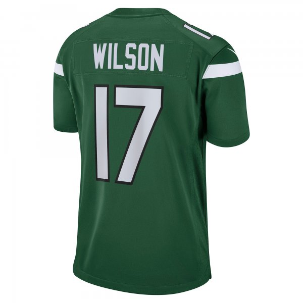 Men's New York Jets Garrett Wilson Nike Green Player Game Jersey