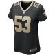 Women's New Orleans Saints Zack Baun Nike Black Game Jersey