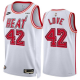 Men's #42 Kevin Love Miami Heat 2022-23 Classic Edition White Jersey