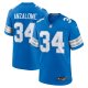 Men's Detroit Lions Alex Anzalone Nike Blue Game Jersey