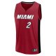 Youth Miami Heat Terry Rozier Fanatics Red Fast Break Player Jersey - Statement Edition