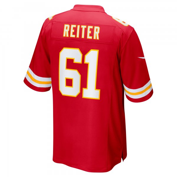 Men's Kansas City Chiefs Austin Reiter Nike Red Game Player Jersey