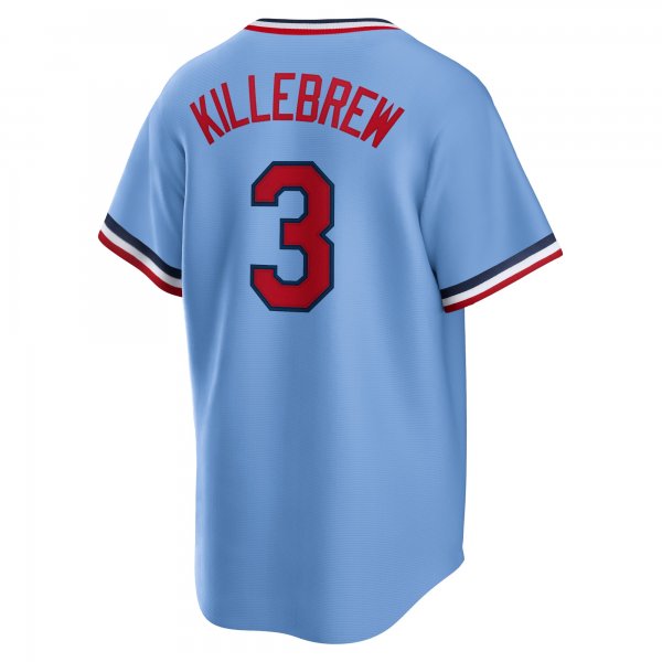 Men's Minnesota Twins Harmon Killebrew Nike Light Blue Road Cooperstown Collection Player Jersey