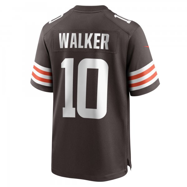 Men's Cleveland Browns Phillip Walker Nike  Brown Team Game Jersey