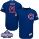 Chicago Cubs #21 Sammy Sosa Blue Flexbase Collection 2016 World Series Champions Stitched MLB Jersey