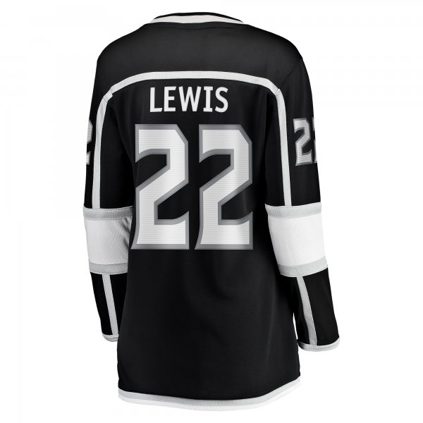 Women's Los Angeles Kings Trevor Lewis Fanatics Black Home Breakaway Player Jersey