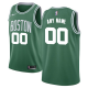 Men's Nike Boston Celtics Green Swingman Icon Edition Custom Jersey