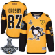 Pittsburgh Penguins #87 Sidney Crosby Gold 2017 Stadium Series Stanley Cup Finals Champions Stitched NHL Jersey