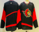 Men's Ottawa Senators Blank Black 2022 Reverse Retro NHL Jersey