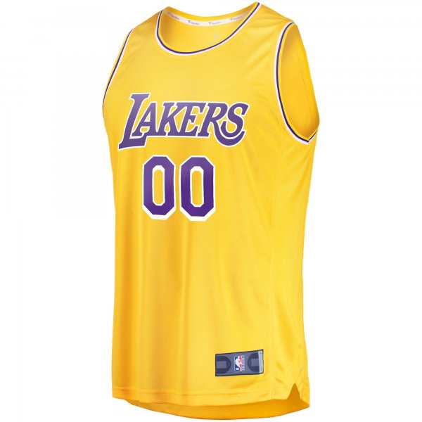 Youth Los Angeles Lakers Fanatics Gold Fast Break Custom Replica Jersey - Icon Edition