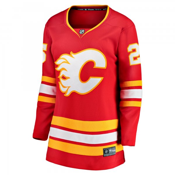 Women's Calgary Flames Jacob Markstrom Fanatics Red Home Breakaway Player Jersey