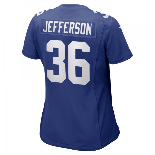 Women's New York Giants Tony Jefferson Nike Royal Game Player Jersey