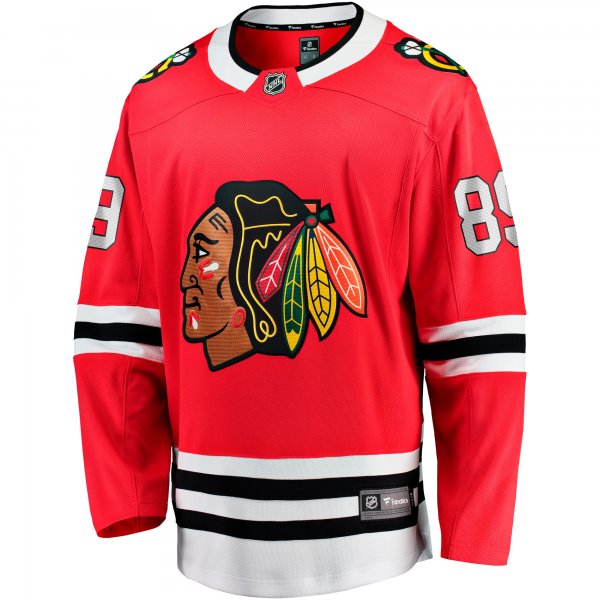 Men's Chicago Blackhawks Andreas Athanasiou Fanatics Red Home Breakaway Jersey