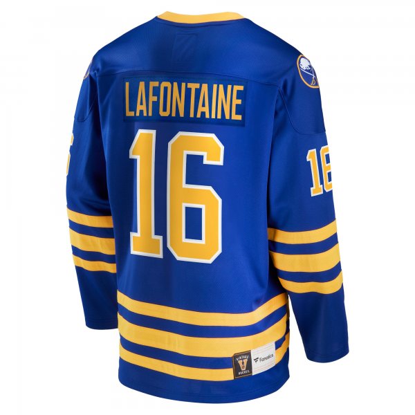 Men's Buffalo Sabres Pat LaFontaine Fanatics Royal Breakaway Retired Player Jersey